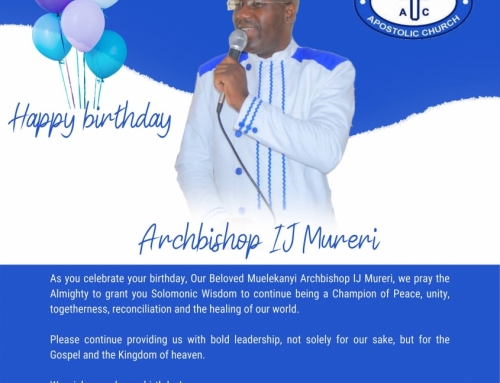 Happy birthday Muelekanyi Archbishop IJ Mureri